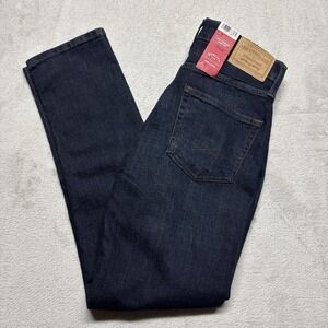 Signature Levi Strauss Jeans 29x30 Dark Blue Slim Ultimate Flex Cott/Poly/Elasta